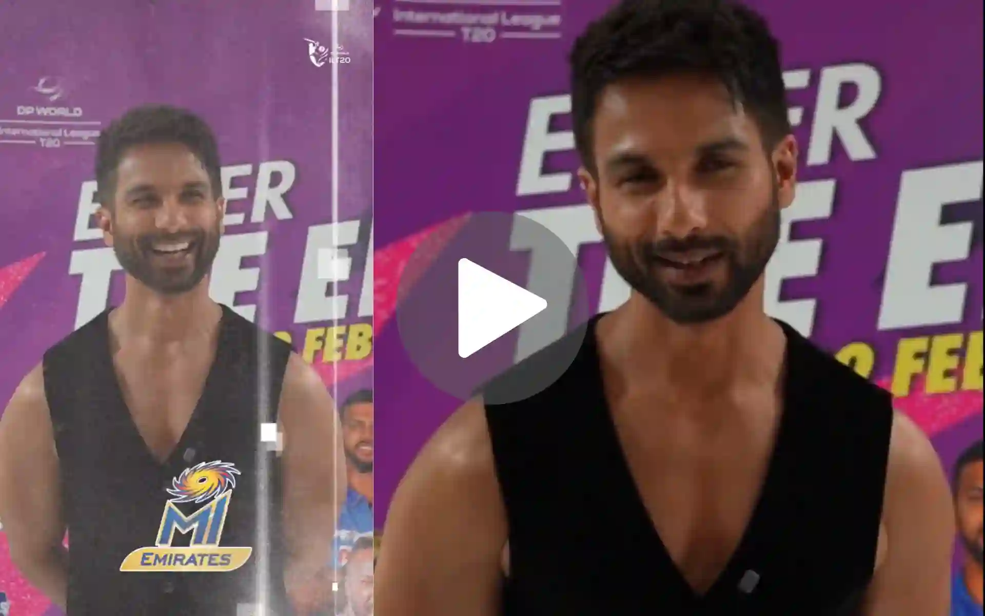 [Watch] Shahid Kapoor Ignores Shahrukh Khan's Team As He Names MI As Favourite In ILT20 2025